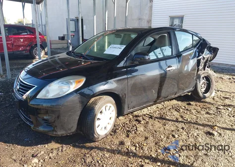 2012 Nissan Versa S/Sv/Sl from USA, damaged, VIN 3N1CN7AP4CL801740